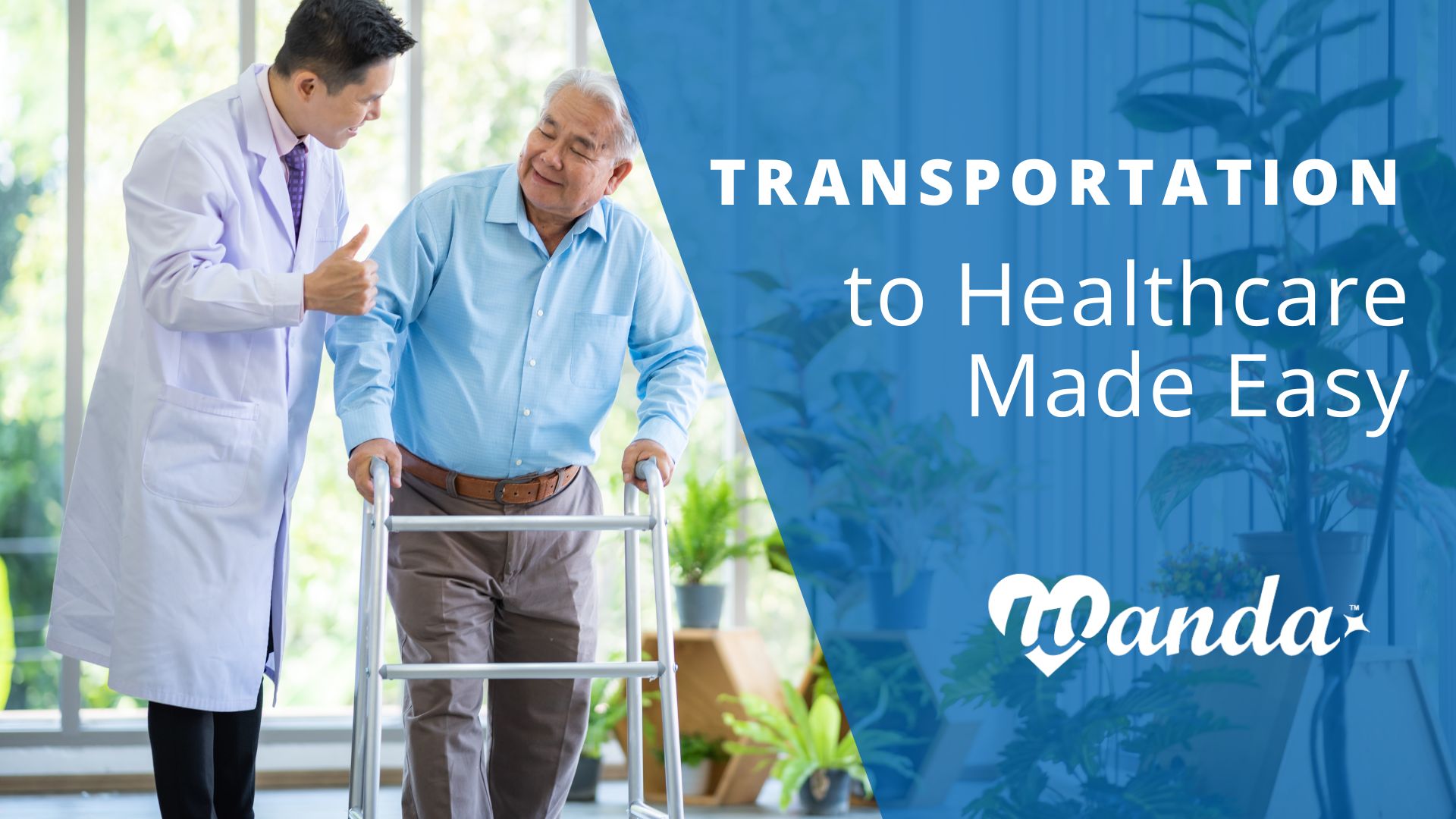 Transportation to medical appointments can be challenging for seniors and people with disabilities. Wanda is here to help!