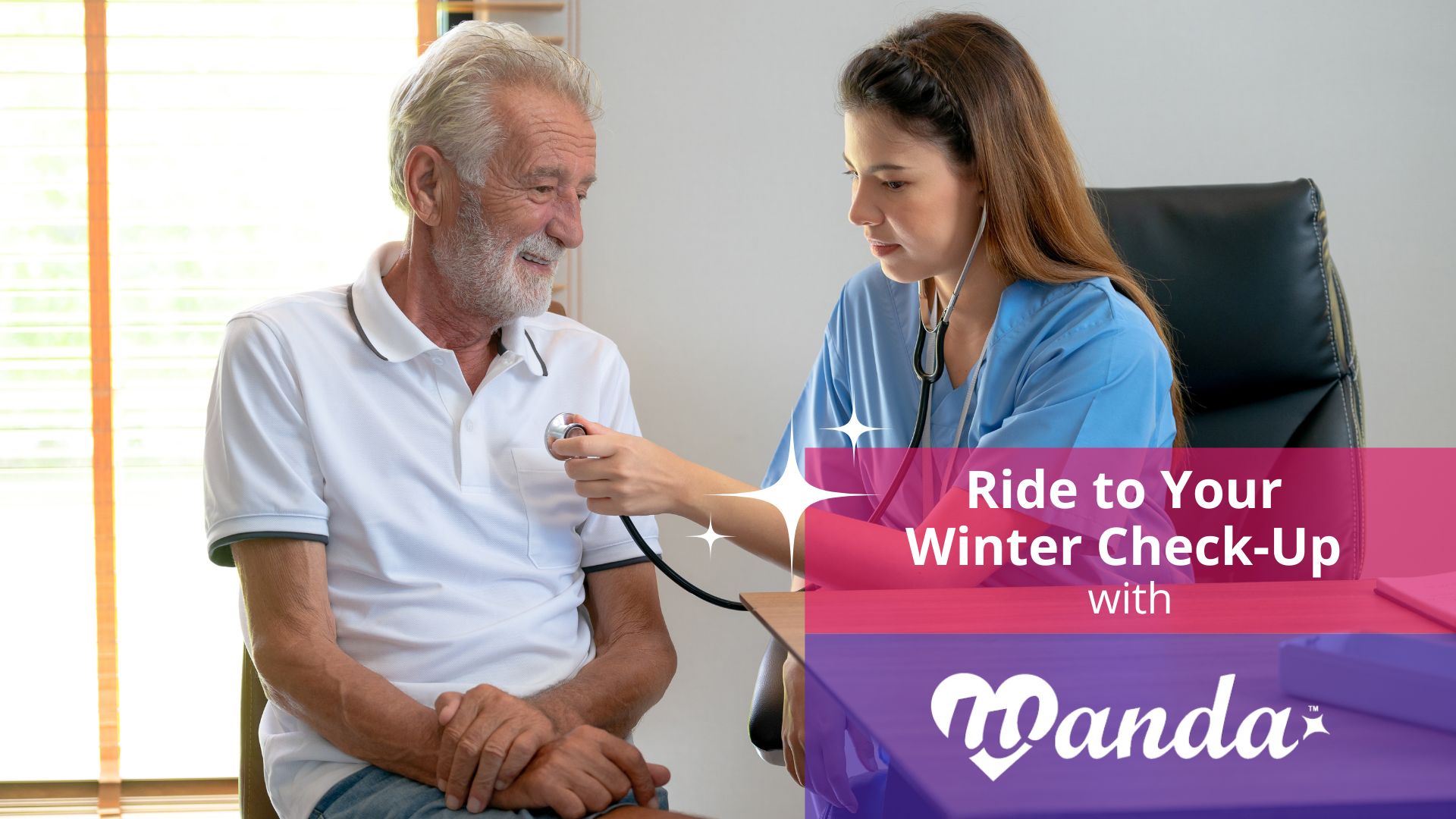 Stay healthy with a winter check-up! Winter can bring unique health challenges for seniors, but regular doctor visits make a big difference.