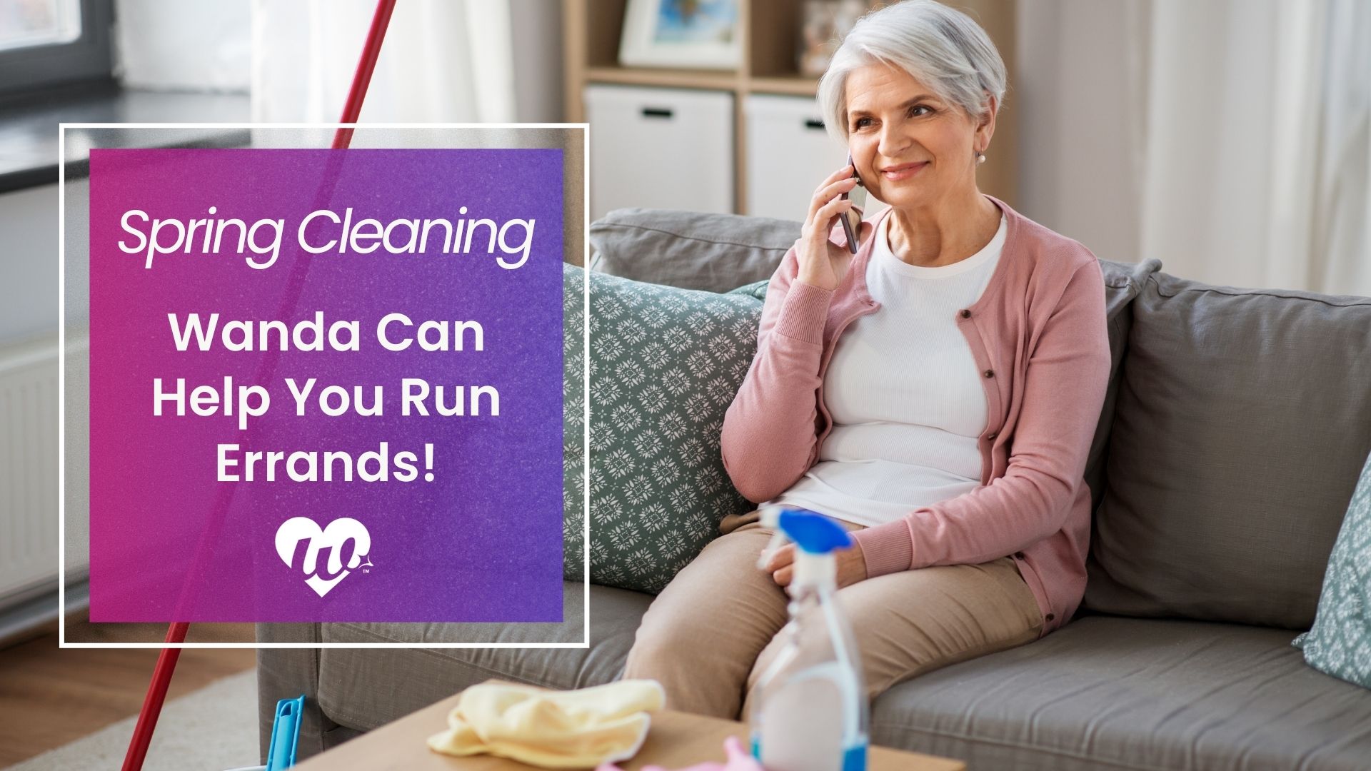 Need help running errands? Wanda provides safe, reliable transportation for donation drop-offs, light shopping, and more.