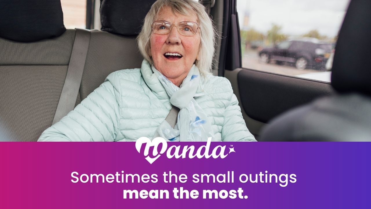 Discover how outings like visiting friends, running errands, or enjoying a park boost wellness and independence with safe rides from Wanda.