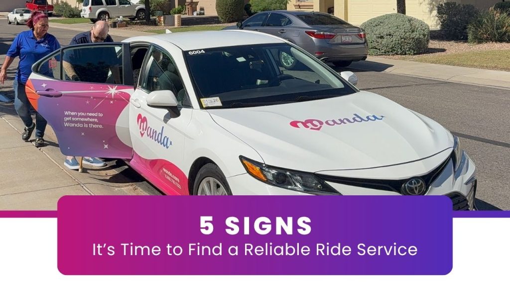 Noticing changes in your loved one’s driving confidence? Here are 5 signs it might be time to find a reliable ride service like Wanda.
