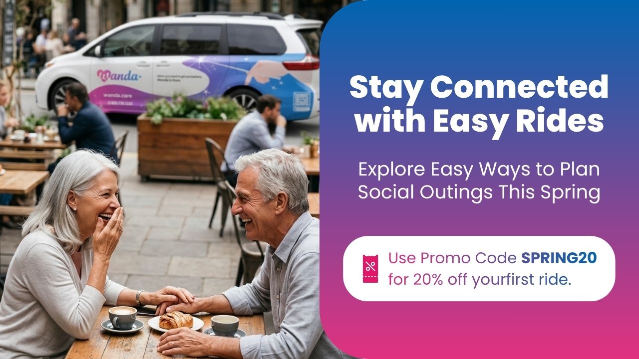Warmer weather is the perfect time to reconnect. Discover how reliable transportation helps seniors and people with disabilities get out.